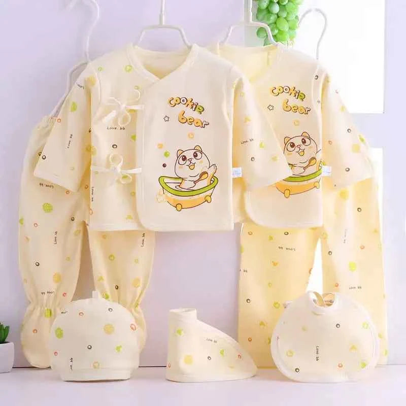 Newborn Clothes for Babies Cotton Suit 0 to 3 Months Just Newborn Supplies Summer Thin